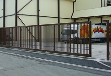 HTG Tracked Sliding Security Gates